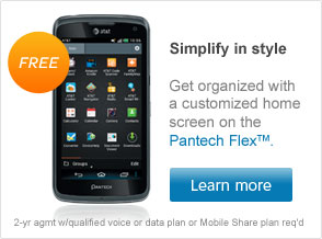 Pantech Flex. FREE.